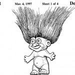 Design patent image of a troll
