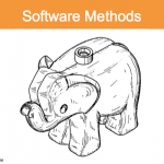 Image of an elephant (a Lego® Duplo® toy) from USD356350S, for software methods patents and perspectives