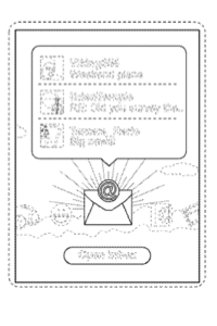 Yahoo software UI, protected by design patent application D638025