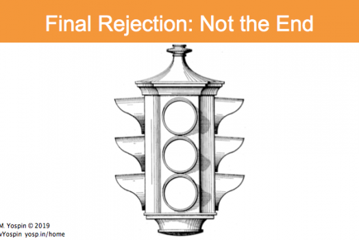 Final rejection: not the end