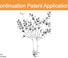 What is a continuation patent application?