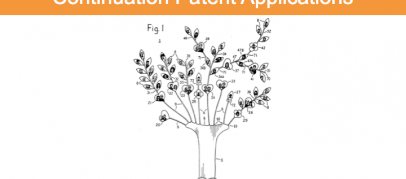 What is a continuation patent application?