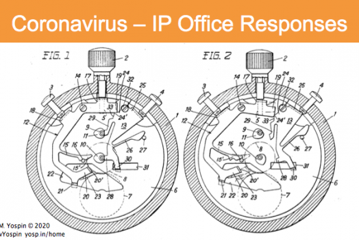 Coronavirus responses from IP Offices