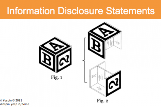 Information Disclosure Statement in Patent Applications